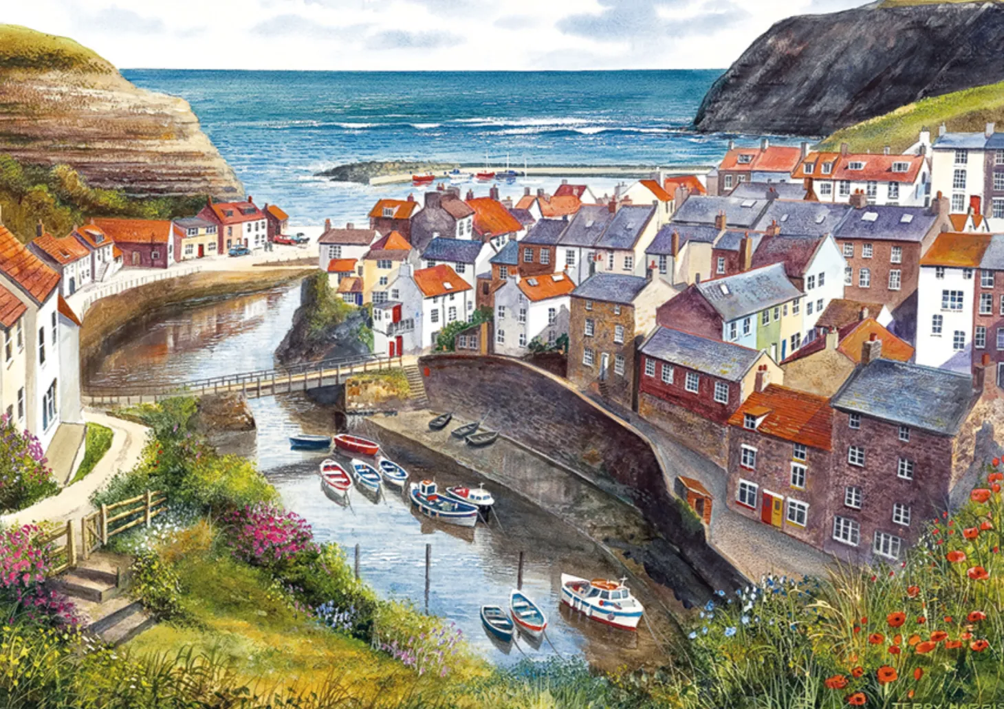 Gibsons Staithes - puzzle de 1000 pièces