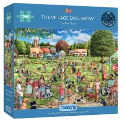 Gibsons The Village Dog Show - puzzle de 1000 pièces
