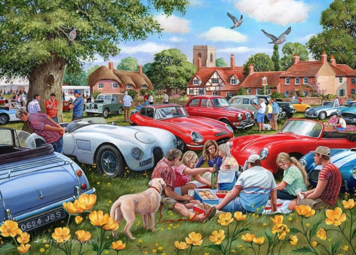 HOP Rally Round - puzzle de 1000 pièces