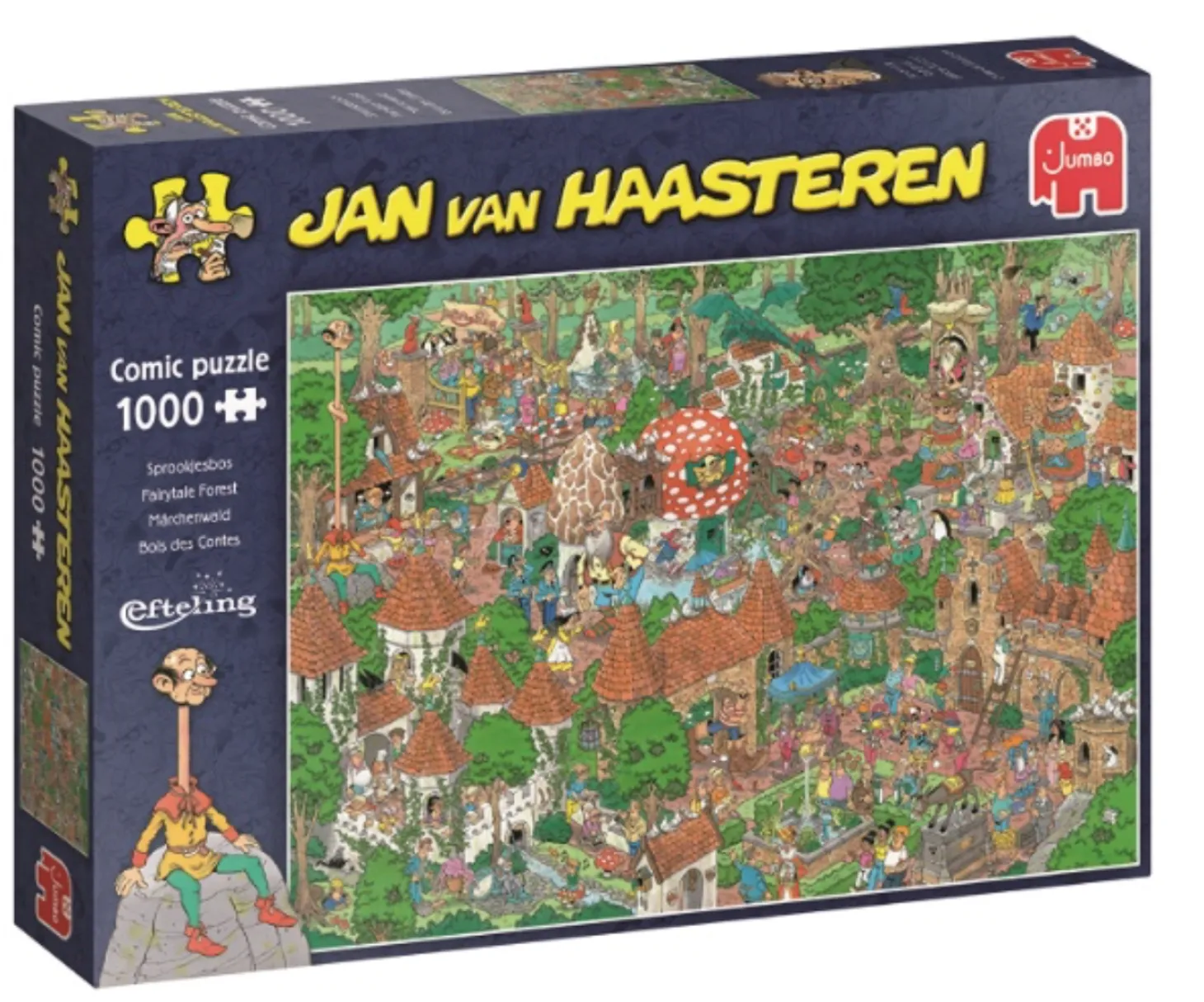 Jumbo Bois des Contes - Efteling - Jan van Haasteren - 20045 - 1000 pièces
