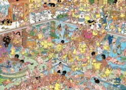 Jumbo Chaud devant, chaos dedans - Jan van Haasteren - puzzle de 500 pièces