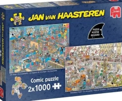 Jumbo Comment ne pas bricoler - JVH - 2 x 1000 pièces - puzzles