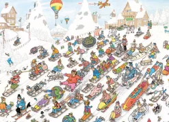 Jumbo Descente effrénée à la montagne - Jan van Haasteren - puzzle de 1000 pièces