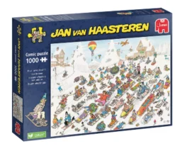 Jumbo Descente effrénée à la montagne - Jan van Haasteren - puzzle de 1000 pièces