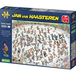 Jumbo Faire du skate - Jan van Haasteren - puzzle de 1000 pièces