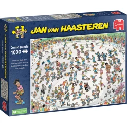 Jumbo Faire du skate - Jan van Haasteren - puzzle de 1000 pièces