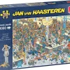 Jumbo Faites La Queue! - Jan van Haasteren - puzzle de 1000 pièces