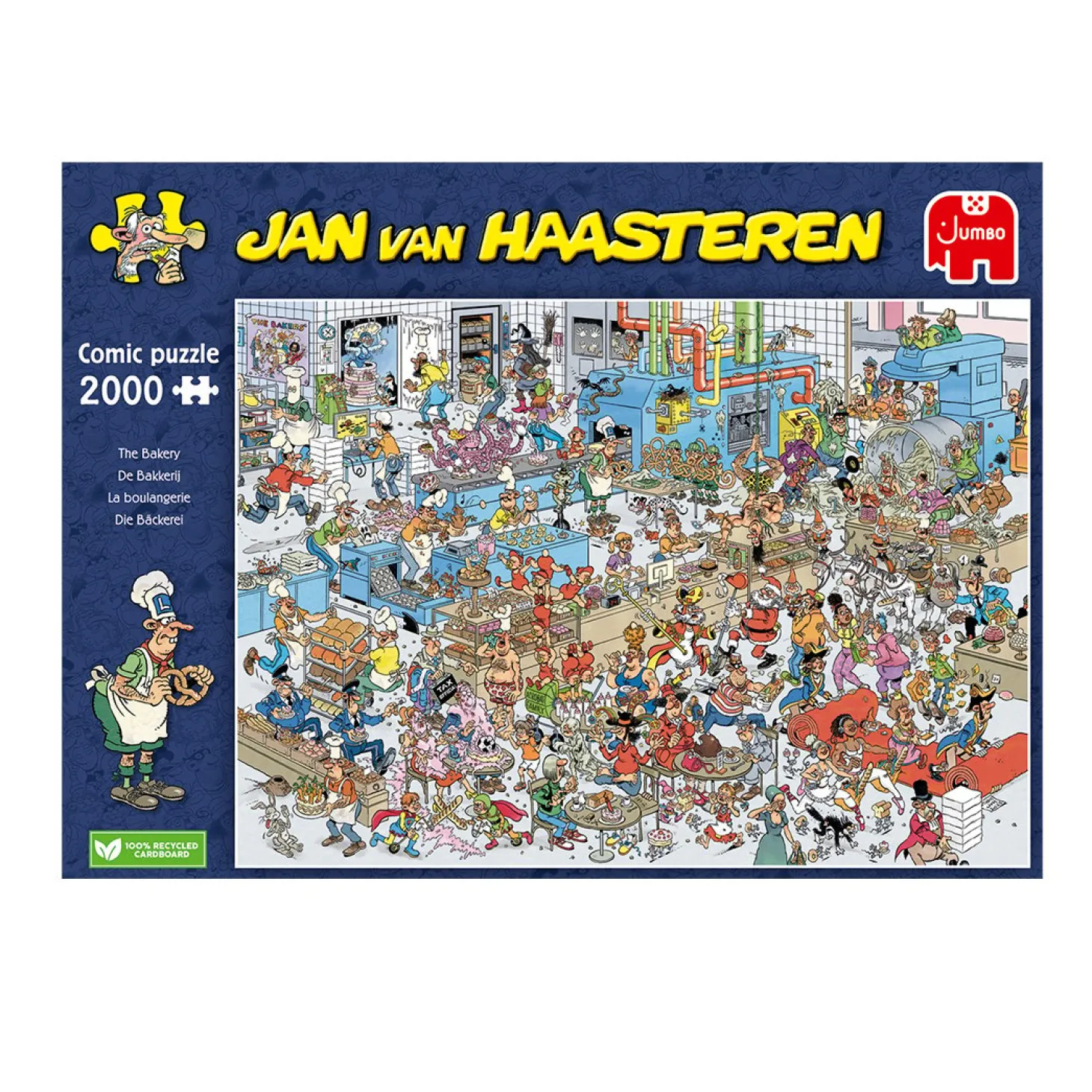 Jumbo La boulangerie - Jan van Haasteren - puzzle de 2000 pièces