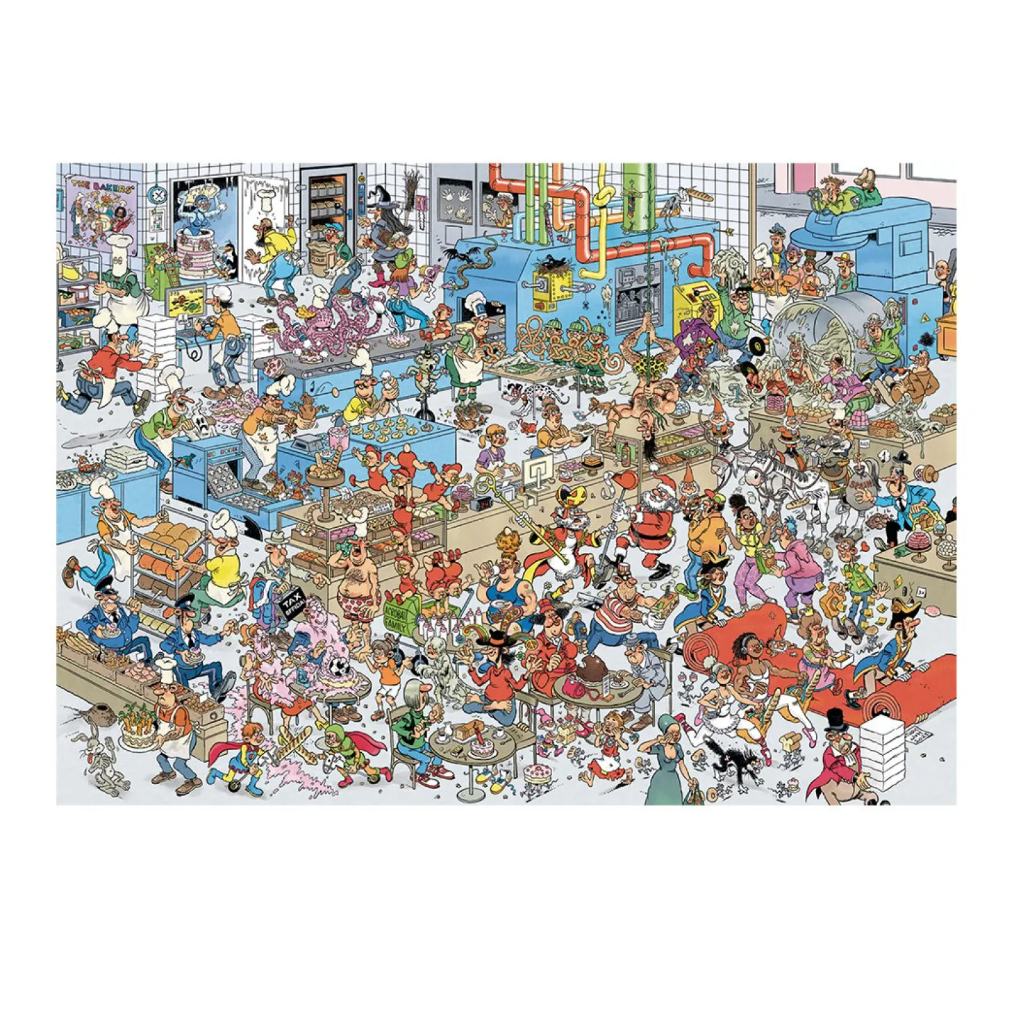 Jumbo La boulangerie - Jan van Haasteren - puzzle de 2000 pièces