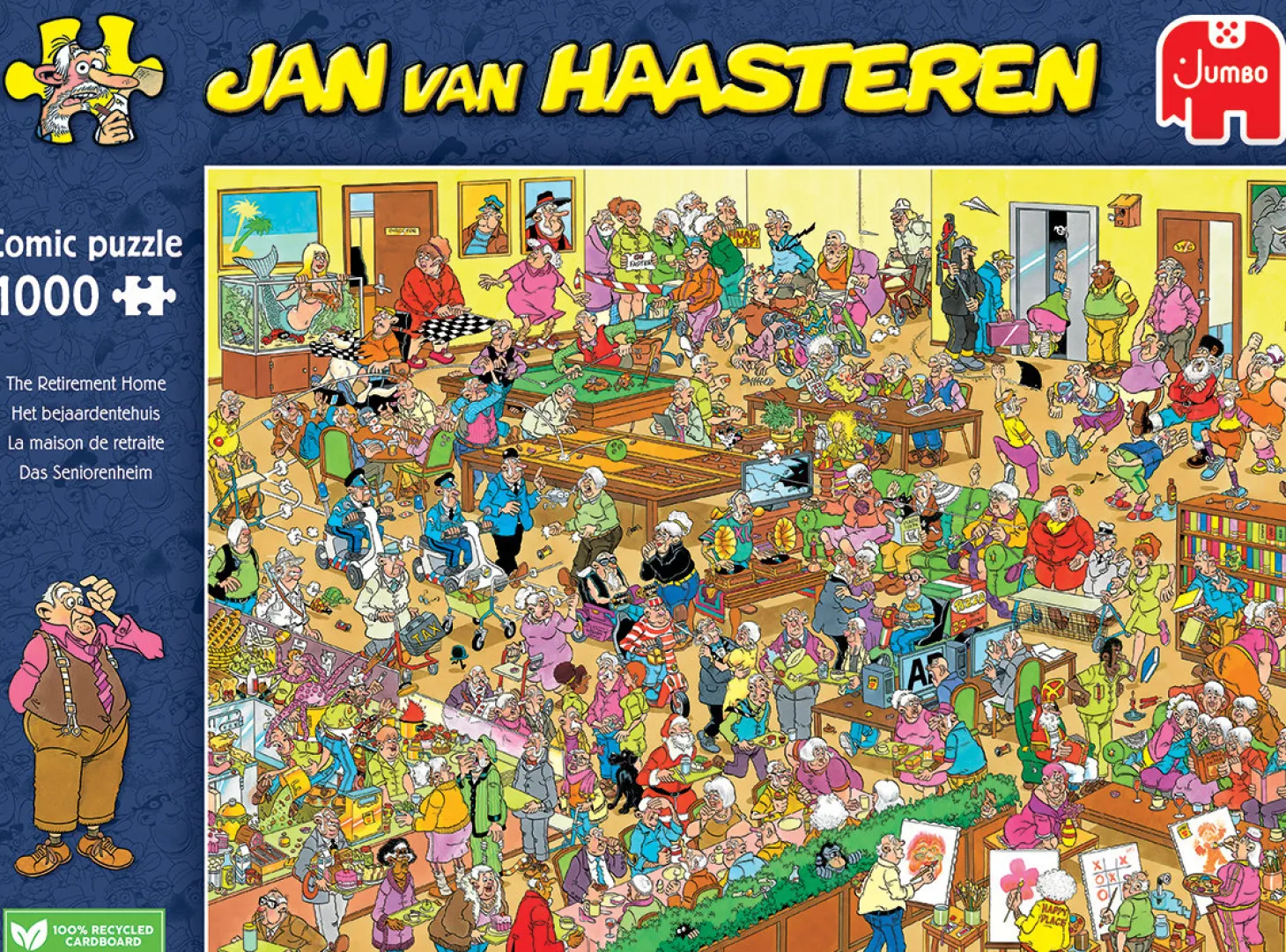 Jumbo La maison de retraite - Jan van Haasteren - puzzle de 1000 pièces