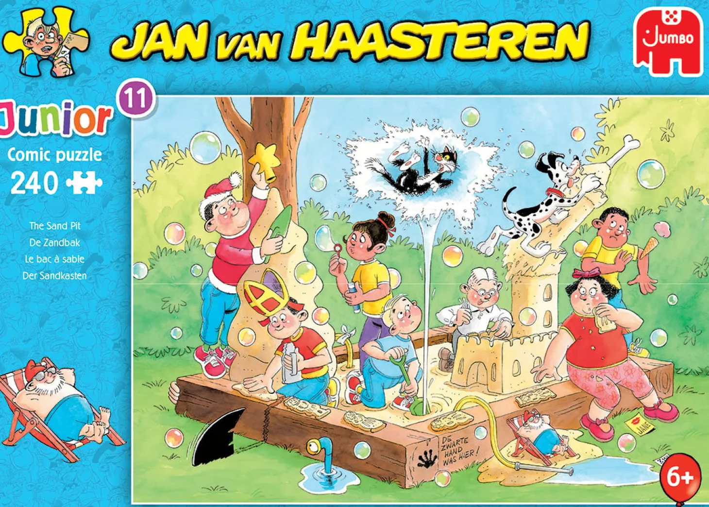 Jumbo Le Bac à Sable - Jan van Haasteren - 240 pièces