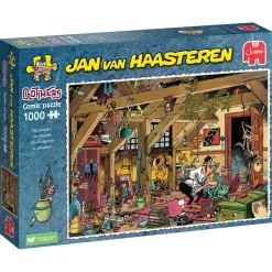 Jumbo Le Célibataire - Jan van Haasteren - puzzle de 1000 pièces