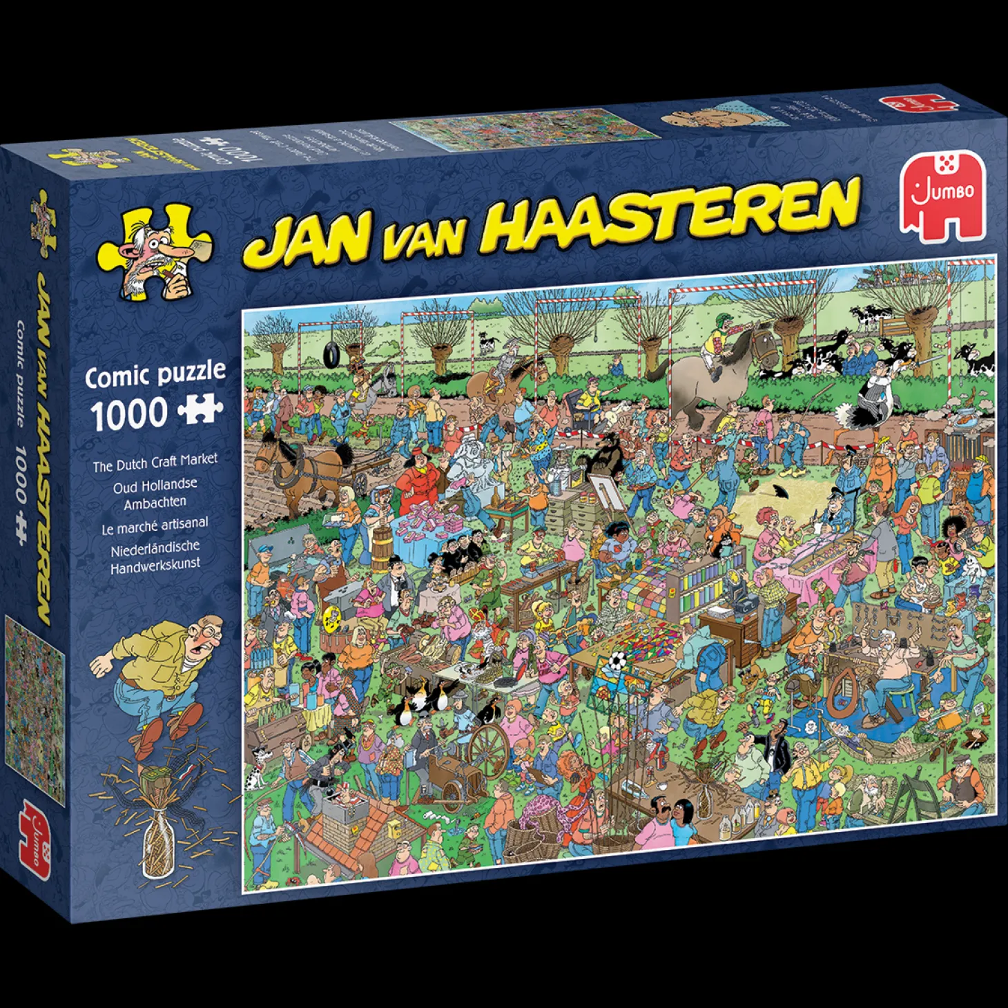 Jumbo Le marché artisanal - Jan van Haasteren - 20046 - 1000 pièces