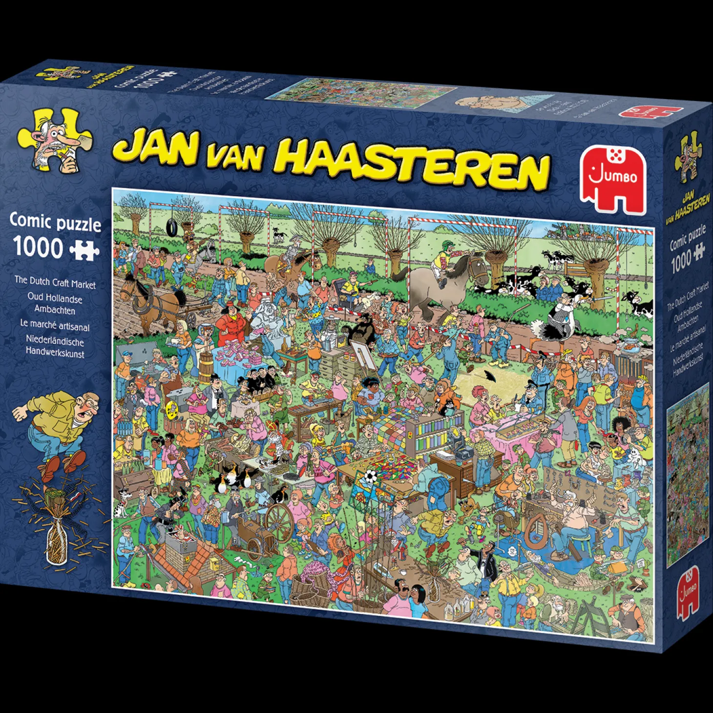 Jumbo Le marché artisanal - Jan van Haasteren - 20046 - 1000 pièces