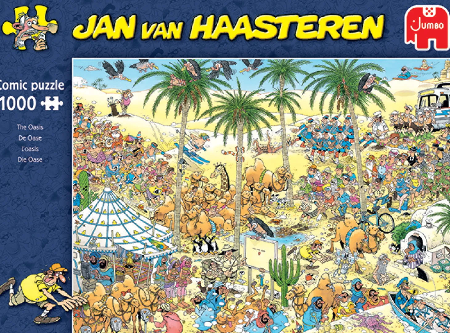 Jumbo Oasis - Jan van Haasteren - 1000 pièces