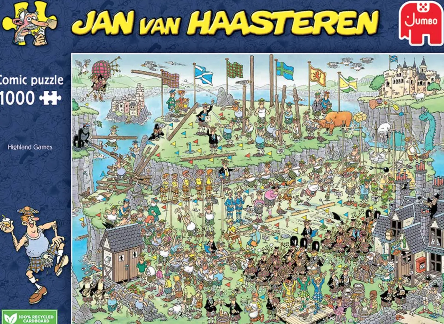 Jumbo The Highland Games - Jan van Haasteren - puzzle de 1000 pièces