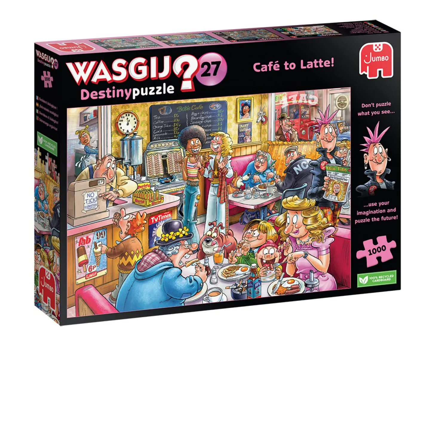 Jumbo Wasgij Destiny 27 - Café to Latte! - 1000 pièces