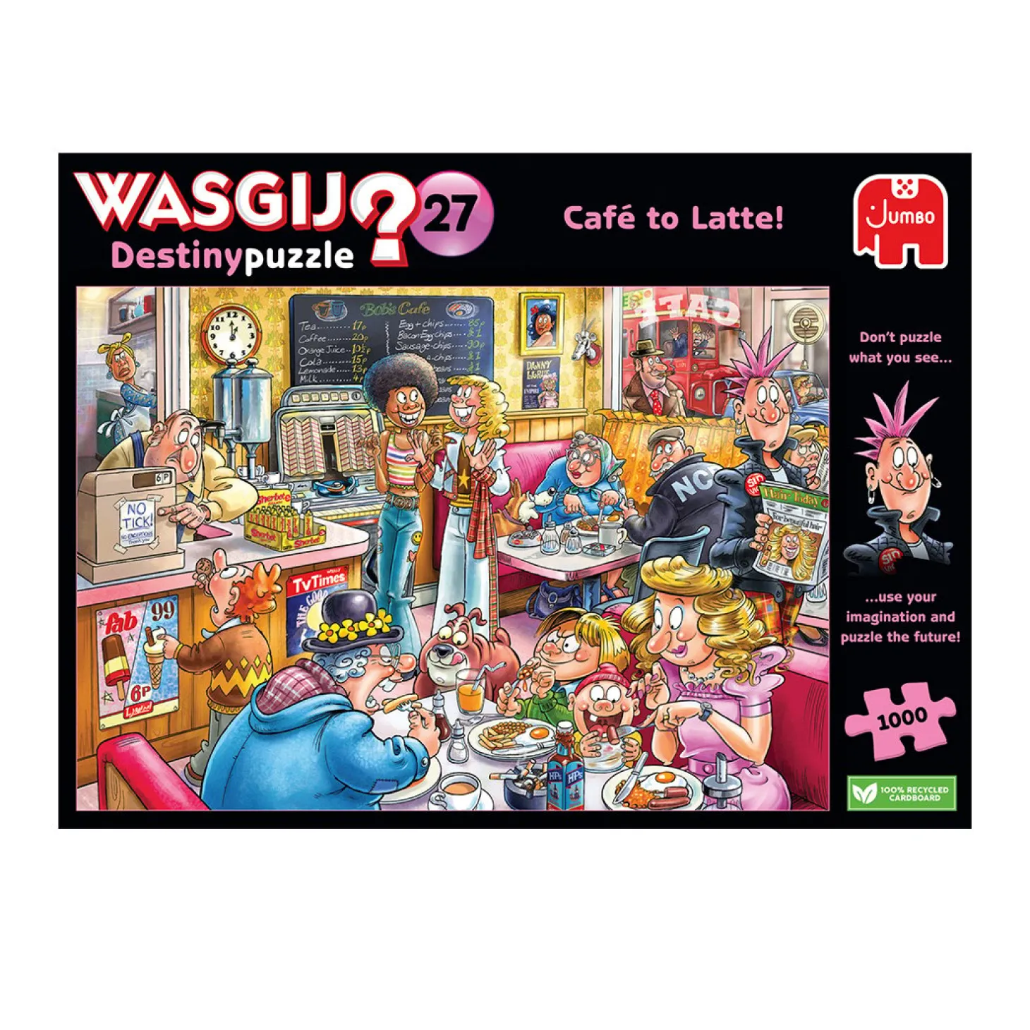 Jumbo Wasgij Destiny 27 - Café to Latte! - 1000 pièces