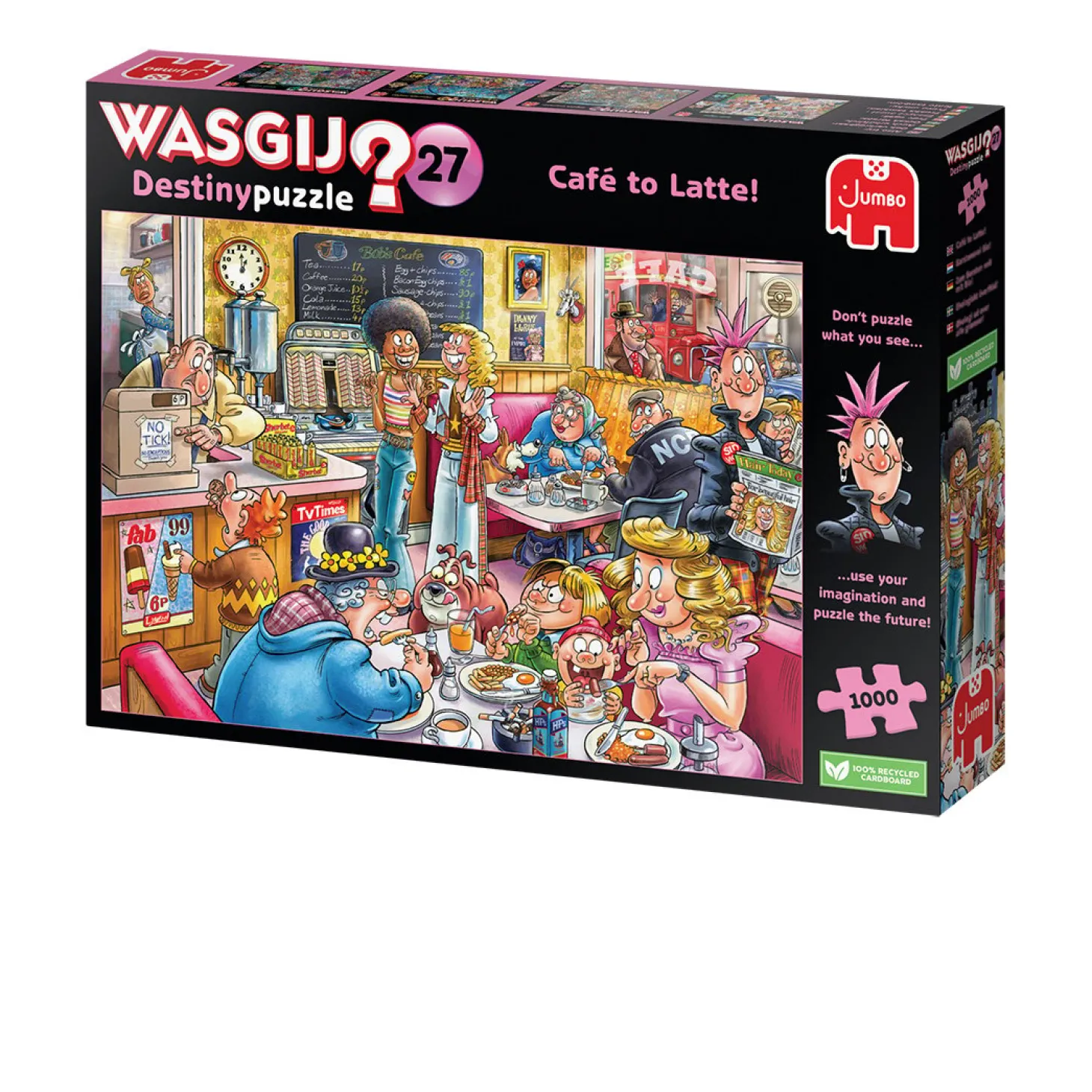 Jumbo Wasgij Destiny 27 - Café to Latte! - 1000 pièces