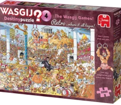 Jumbo Wasgij Destiny Retro 4 - The Wasgij Games!- 1000 pièces