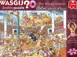 Jumbo Wasgij Destiny Retro 4 - The Wasgij Games!- 1000 pièces
