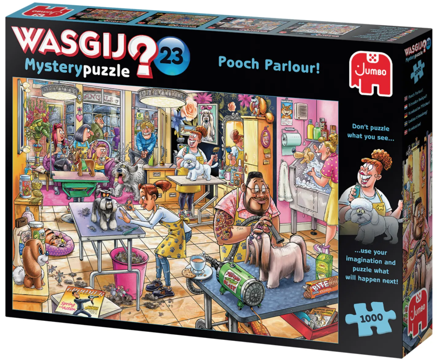 Jumbo Wasgij Mystery 23 - Pooch Parlour - 1000 pièces