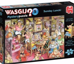 Jumbo Wasgij Mystery 5 - Sunday Lunch - puzzle de 1000 pièces