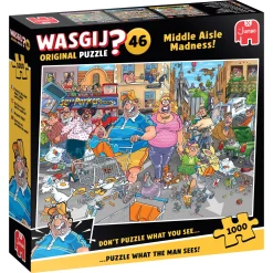 Jumbo Wasgij Original 46 - Middle Aisle Madness! - 1000 pièces