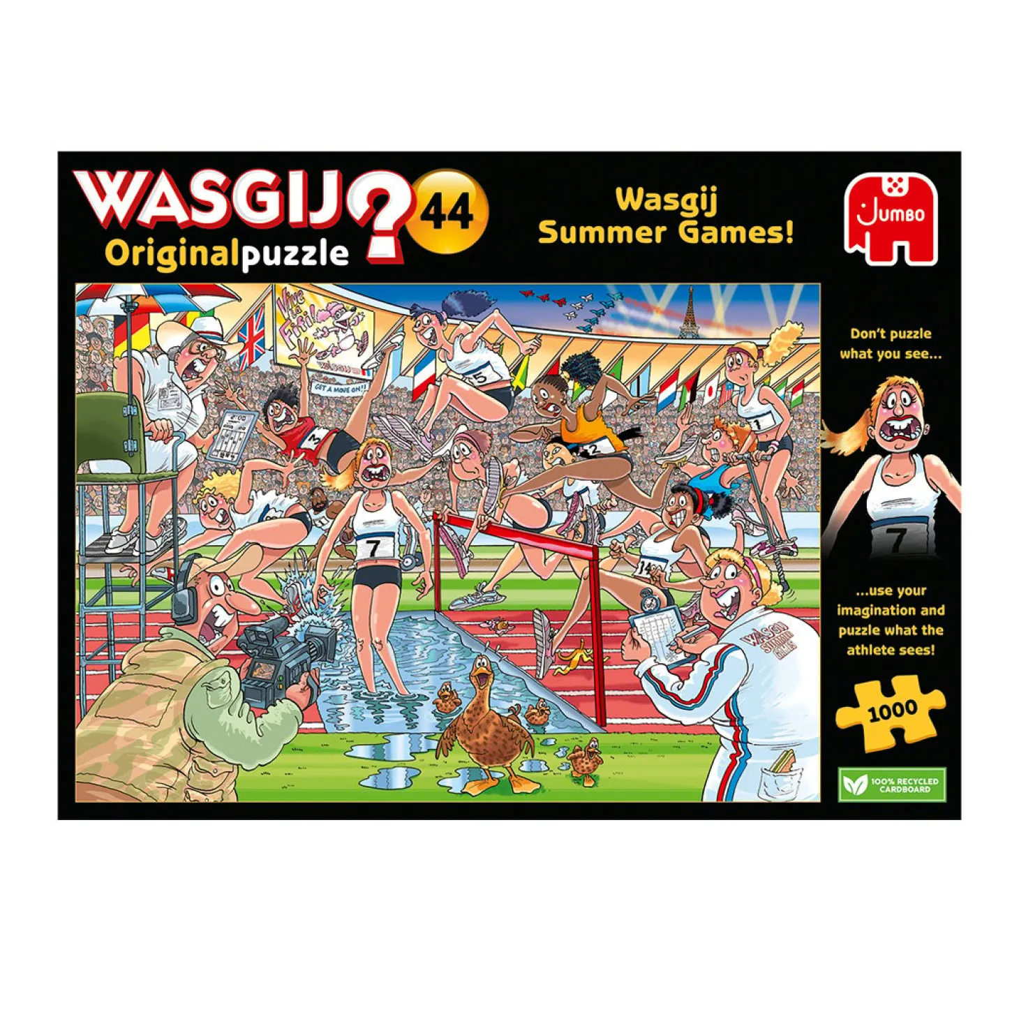 Jumbo Wasgij Original 44 - Summer Games! - 1000 pièces
