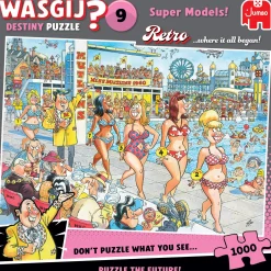 Jumbo Wasgij Retro Destiny 9 - Super Models! - 1000 pièces