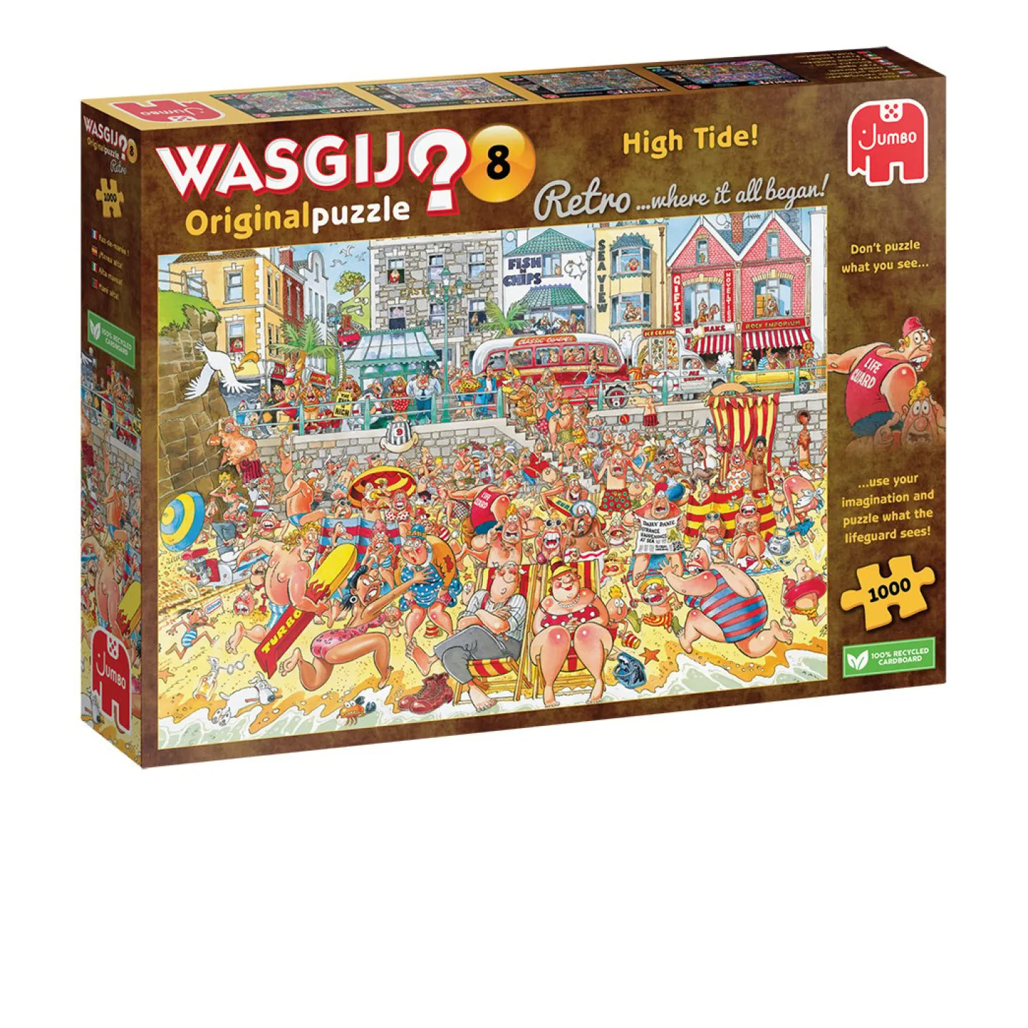 Jumbo Wasgij Retro Original 8 - High Tide! - 1000 pièces
