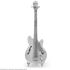 Metal Earth Electric Bass Guitar - puzzle 3D