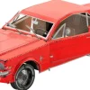 Metal Earth Ford Mustang 1965 Coupé Rouge - puzzle 3D