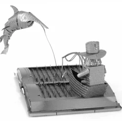 Metal Earth Le vieil homme et la mer livre sculpture - puzzle 3D