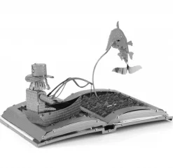 Metal Earth Le vieil homme et la mer livre sculpture - puzzle 3D