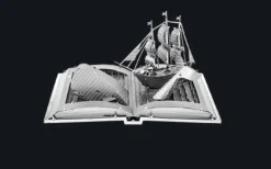Metal Earth Moby Dick livre sculpture - puzzle 3D