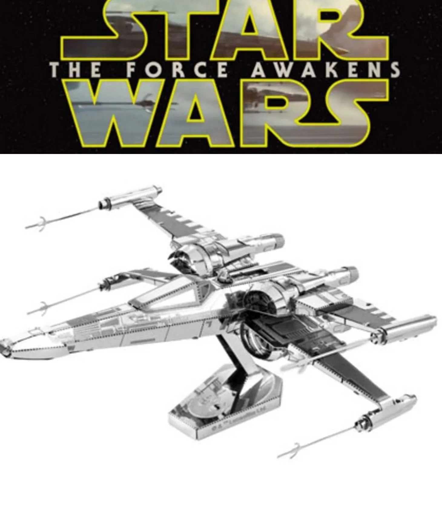 Metal Earth Poe Dameron's X-Wing Fighter - puzzle 3D