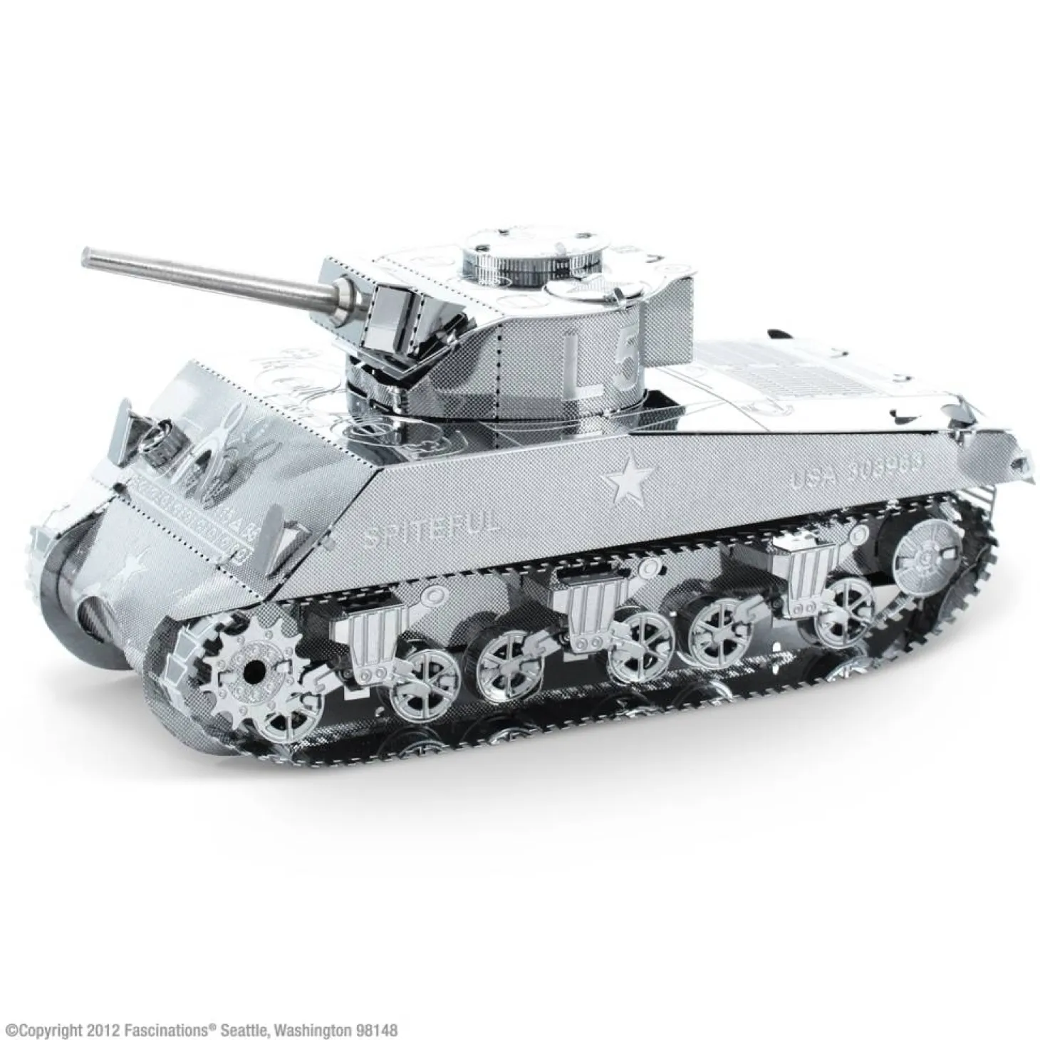 Metal Earth Sherman Tank - puzzle 3D