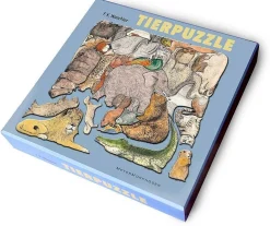 MeterMorphosen Puzzle animal - Une image de 33 animaux - F.K. Waechter - 33 pièces