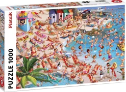 Piatnik La plage - BD -puzzle de 1000 pièces