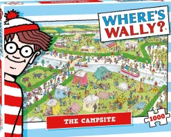 Plenty Gifts Où est Wally - Le camping - puzzle de recherche de 1000 pièces