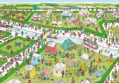 Plenty Gifts Où est Wally - Le camping - puzzle de recherche de 1000 pièces