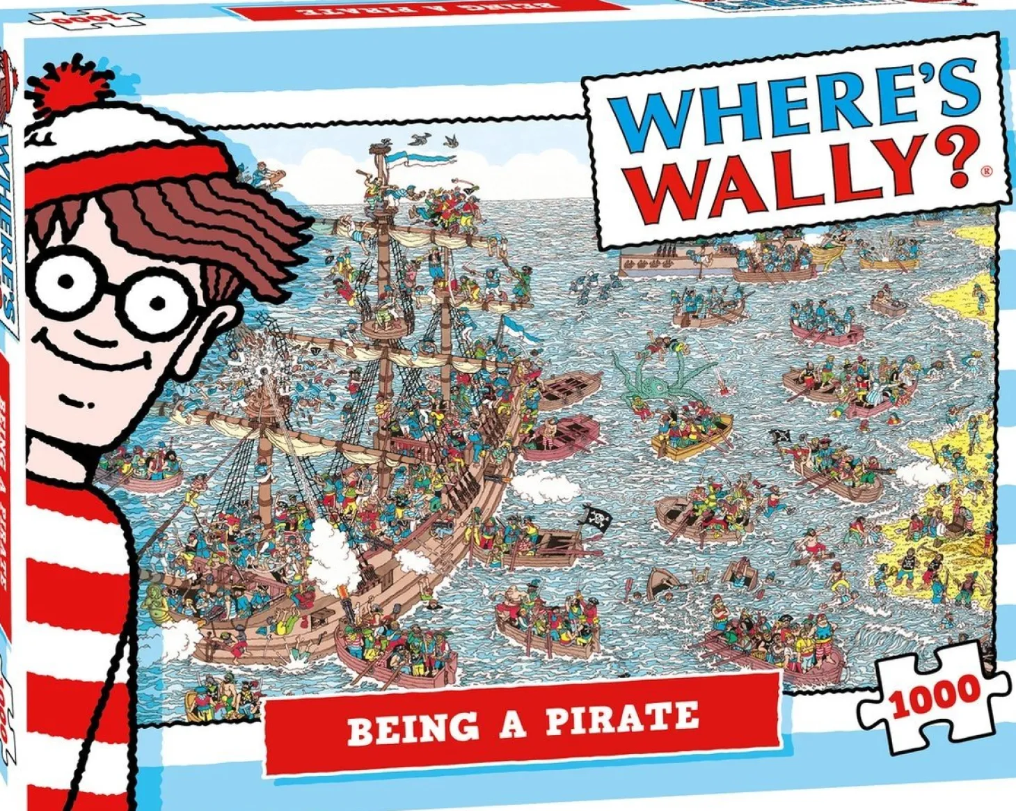 Plenty Gifts Où est Wally - Avec les Pirates - puzzle de recherche de 1000 pièces