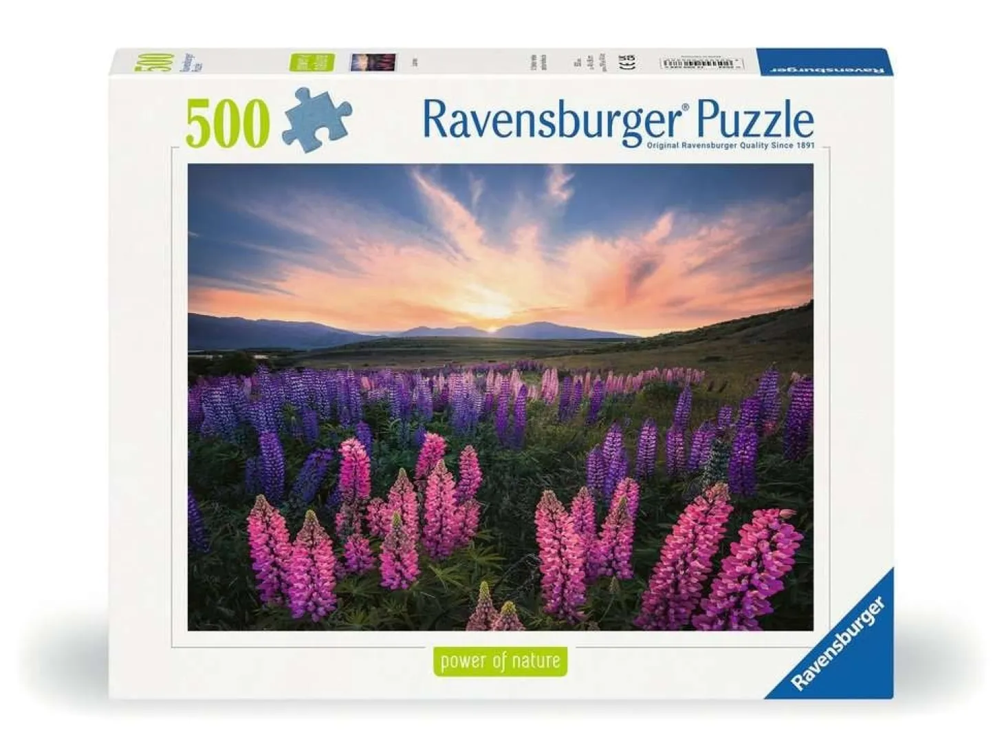 Ravensburger Lupins en fleurs - puzzle de 500 pièces
