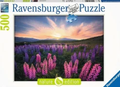 Ravensburger Lupins en fleurs - puzzle de 500 pièces