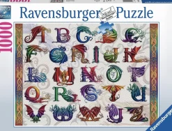 Ravensburger Alphabet du dragon - puzzle de 1000 pièces
