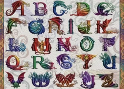 Ravensburger Alphabet du dragon - puzzle de 1000 pièces