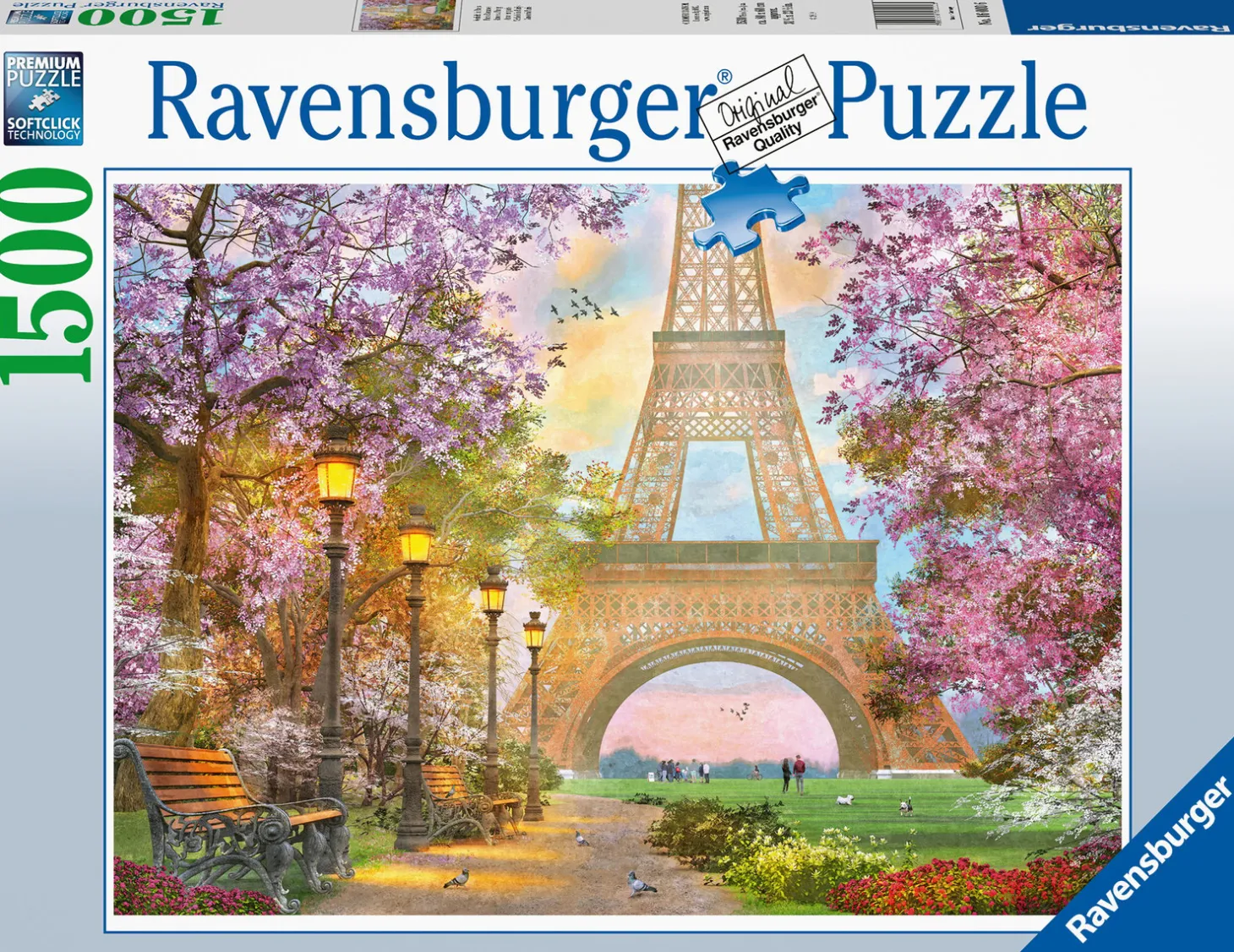Ravensburger Amoureux à Paris - puzzle de 1500 pièces