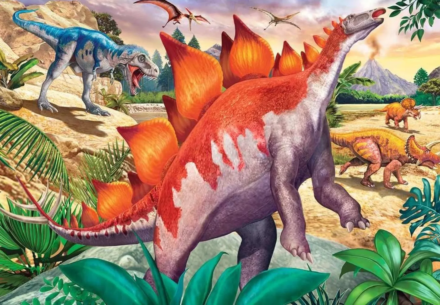 Ravensburger Animaux sauvages préhistoriques - 2 puzzles de 24 pièces