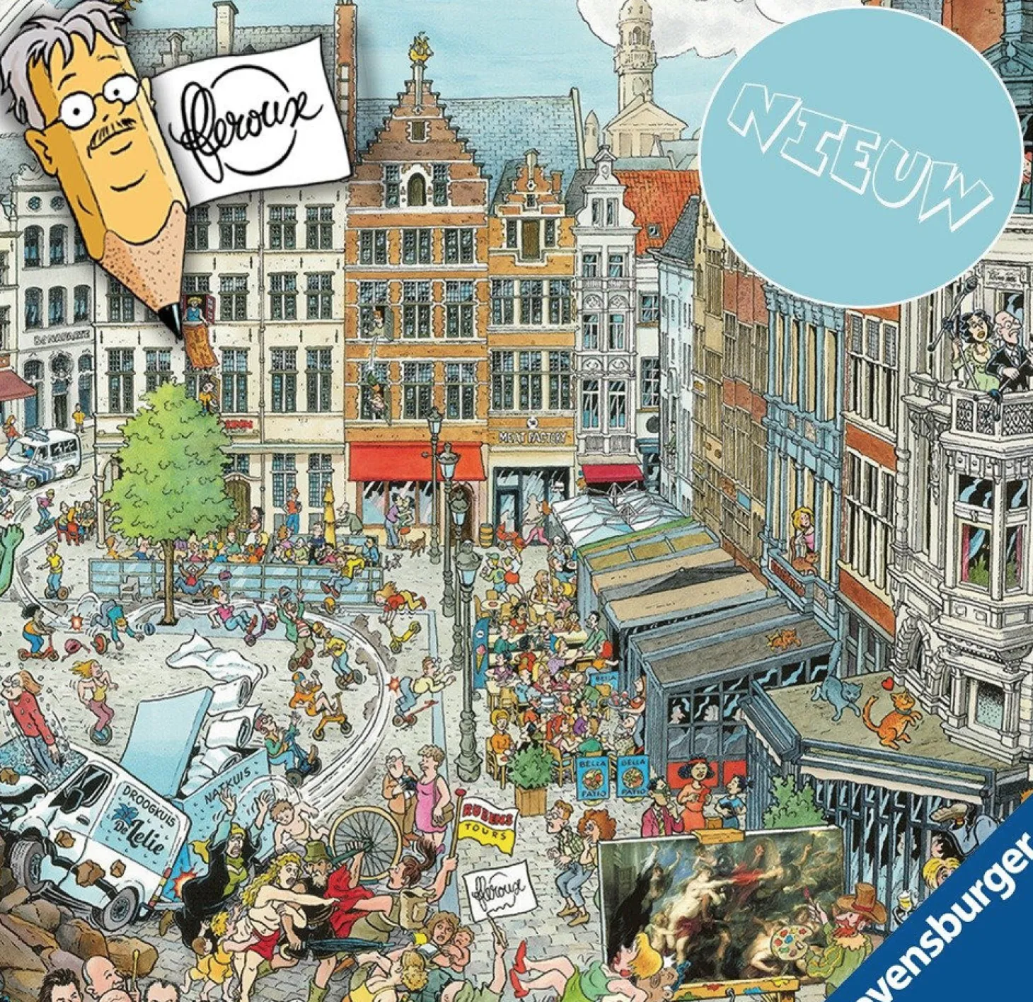 Ravensburger Antwerpen - Fleroux - puzzle de 1000 pièces